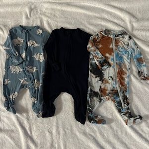 3 boy sleepers 0 to 3 months